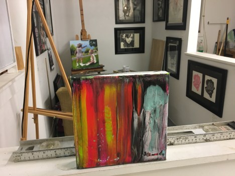 Small Works Example, Steve Sharon 'A Time to Explode' 